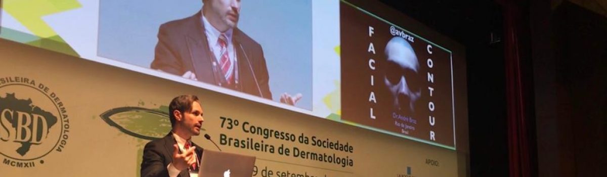 Dr. André Braz palestra no 73º Congresso da Sociedade Brasileira de Dermatologia