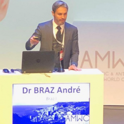 Dr. André Braz é destaque no AMWC 2019, em Mônaco