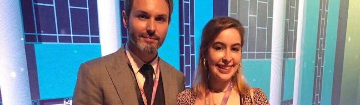 Drª. Laís Leonor e Dr. André Braz no CBCD 2019